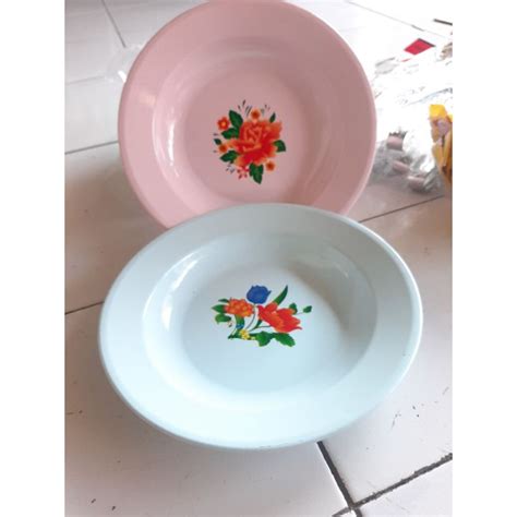 Jual 1Lsn Piring Enamel 23 Cm Piring Makan Vintage Jadul Terbaik