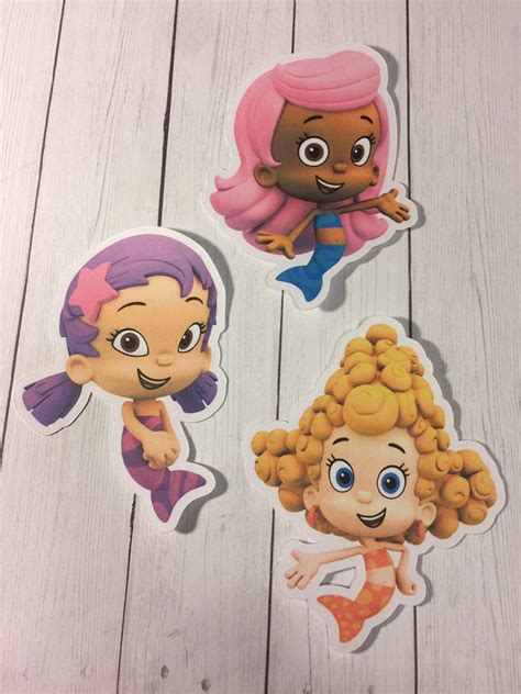 Bubble Guppies 6 Girls Qty 3 Etsy