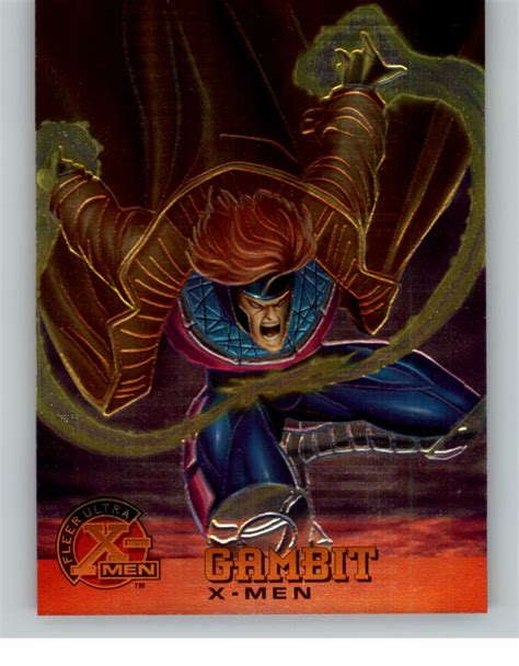 Fleer Ultra X Men All Chromium Gambit Nm Mt Card Shack