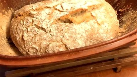 Bread Cooked In Römertopf Clay Cooker Delicious And Easy Bread Baked