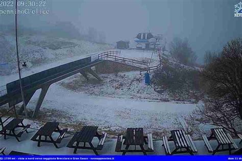 Webcam Campo Felice Quota Neve Finalmente In Calo Ma Rovesci Deboli