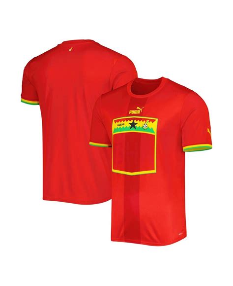 PUMA Red Ghana National Team 2022/23 Away Replica Jersey for Men | Lyst