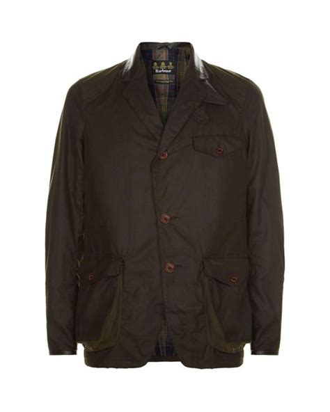 Barbour Heritage Beacon Sports Jacket In Green For Men Lyst