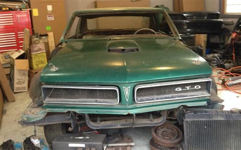 37 Years Garaged 1965 Pontiac Gto Barn Finds