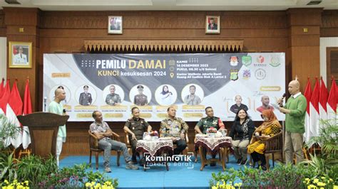 Wali Kota Jakbar Jadi Pembicara Diskusi Publik Pemilu Damai Kunci