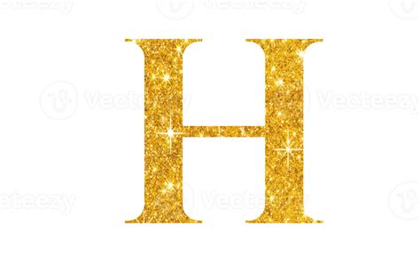 Gold Glitter Alphabet Letters Transparent PNG 25824611 PNG