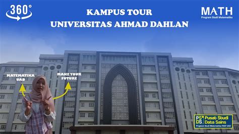 Keliling Kampus 4 Uad 360° Matematika Uad 2021 Youtube