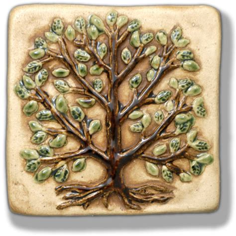 Relief Clay Tile 3 D Art St Francis