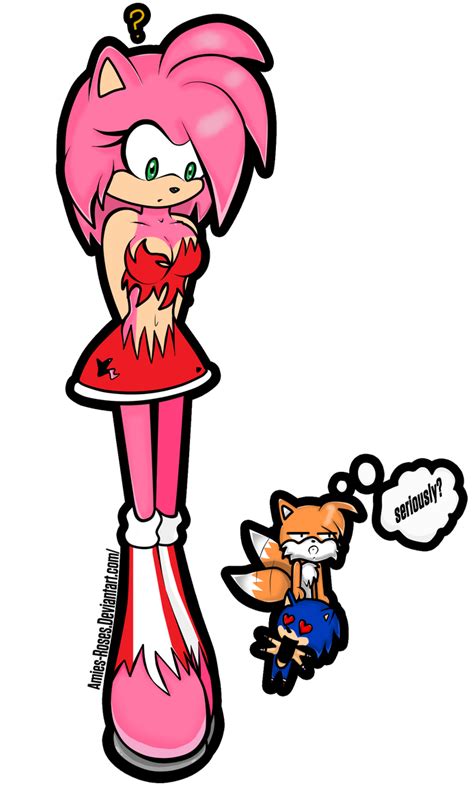 Giantess Amy Rose by icefatal on DeviantArt