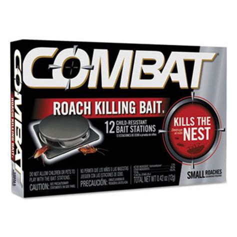 Combat Small Roach Bait Traps, 12 Roach Traps, 1 Pack - Walmart.com ...