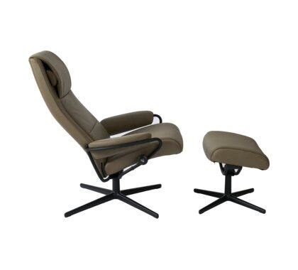 Stressless Paris Beige Natur Hvilestol Med Fotskammel Bohus