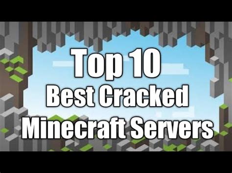 Top 10 Best Cracked Minecraft Servers YouTube