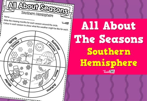 All About The Seasons: Southern Hemisphere :: Teacher Resources and Classroom Games :: Teach This