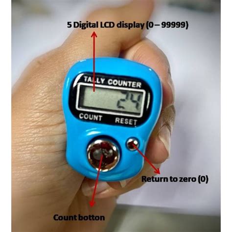 Ready Stock Digital Tasbih Zikir Mini Tally Counter Zikir Alquran