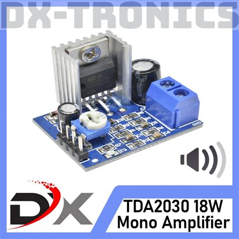 Jual Tda A Module Tda Mono Audio Power Amplifier Tda