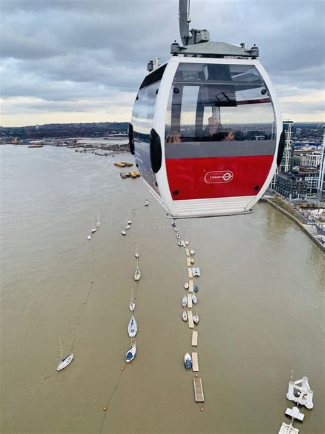 The Emirates Air Line Is A Cable Car Link Across The River Thames In