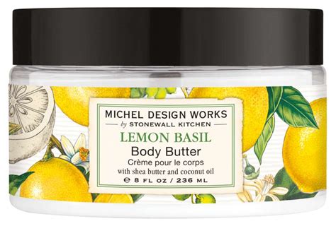 Lemon Basil Body Butter By Michel Design Works