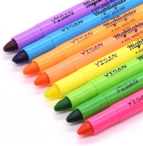 Yisan Gel Highlighter Bible Highlighter Crayon Highlighter Marker