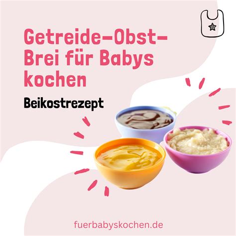 Gesunde Babybrei Rezepte ab 6 Monate und älter