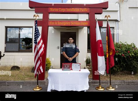 Kaito Kyan A Firefighter With Marine Corps Installations Pacific Fire