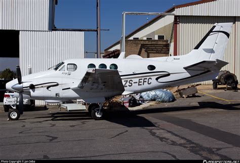 ZS EFC Private Beechcraft C90 King Air Photo By Jan Seba ID 614872