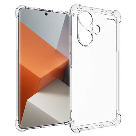 TectTech Coque TPU Extra Xiaomi Redmi Note 13 Pro Plus Clear