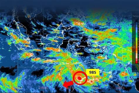 BMKG Sebut Dampak Dari Bibit Siklon Tropis 90W Dan 98S Beberapa