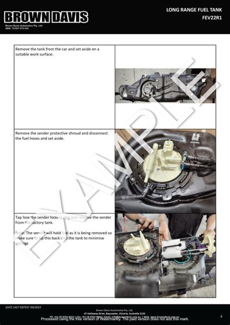 Brown Davis Ford Ranger Next Generation 2022 Present Long Range Fuel