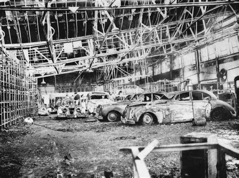 A look inside Coventry Jaguar Factory after the 1957 fire ripped ...