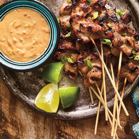 Brochettes De Porc Satay Sans Arachides RICARDO