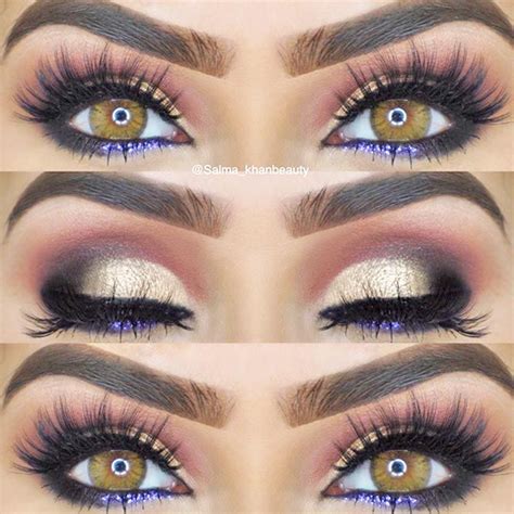 45 Cool Makeup Looks For Hazel Eyes And Tutorials For Dessert Makeup For Hazel Eyes Hazel Eye