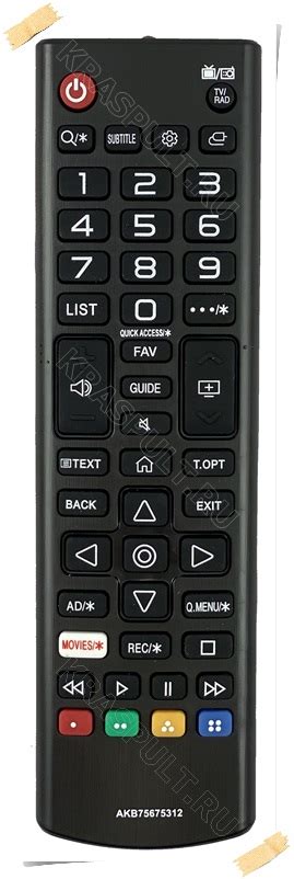 Пульт LG AKB75675312 купить недорого с доставкой