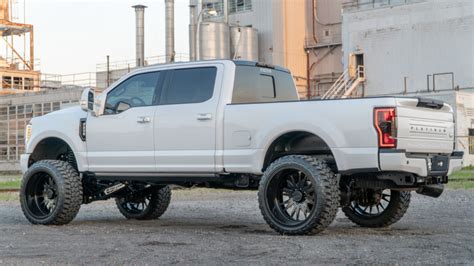 F 250 Super Duty Platinum On 26x14 Inch Jtx Forged Wheels Jtx Forged