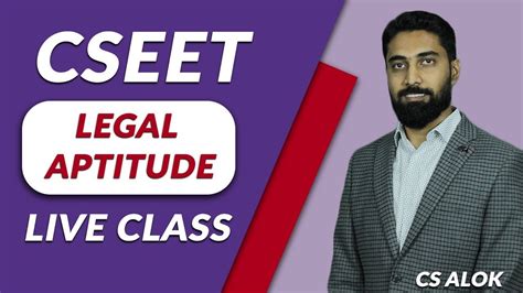 Cseet Legal Aptitude Live Class Youtube