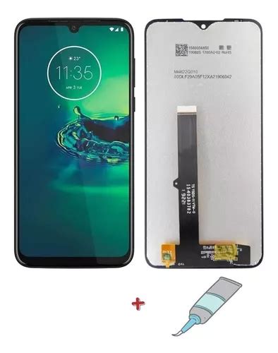 Frontal Tela Touch Display Moto G8 Plus Xt2019 Cola Frete grátis