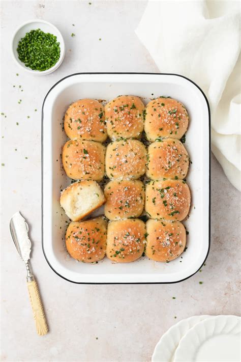 Sourdough Sour Cream Chive Rolls Recipe Barley Sage