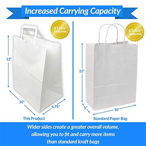 Reli Pack X X Large White Paper Bags W Handles