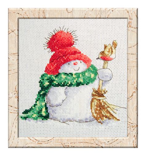 Free Snowman Cross Stitch Patterns The Hobby Of Shera