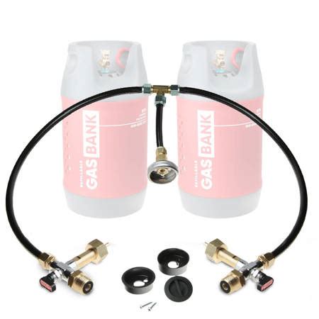 Gasbank Single Composite Filling Set For Two Cylinders Motorhome