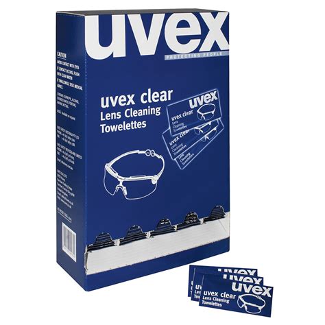 Uvex Lens Cleaning Wipes Wall Dispenser Bunzl Safety