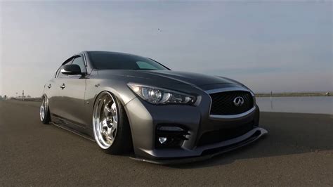 Bagged Infiniti Q50 Youtube