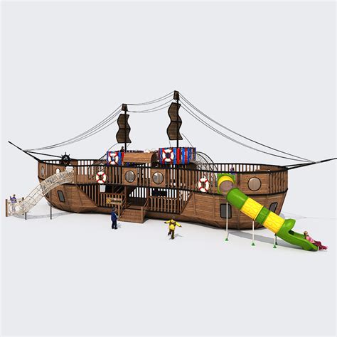 Pirate Ship Playground,Pirate Ship Playground Equipment Factory - Letu