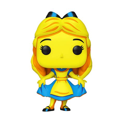 Buy Pop Alice Curtsying Black Light At Funko