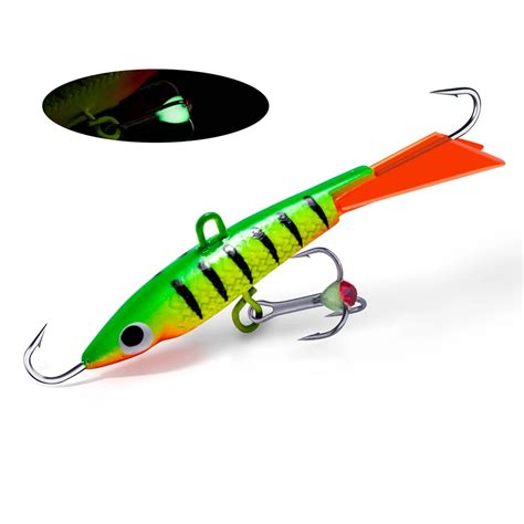 Goture 1PC Winter Balanced Jig 7 0cm 15 7g Ice Fishing Lure 10Hook