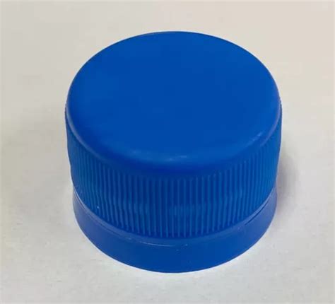 500 Tampinhas Plásticas 28mm Alta Cor Azul Para Garrafa Pet Frete grátis