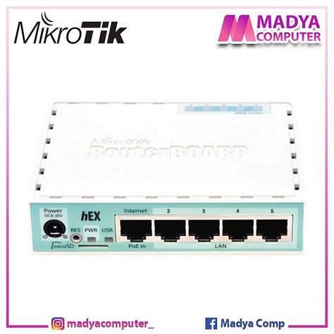 Networking Mikrotik Mikrotik Rb750gr3 Hex Router Indoor • Madya