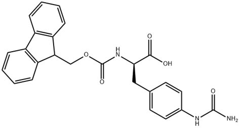 4 氨基羰基氨基 N 芴甲氧羰基 D 苯丙氨酸 Cas 324017 22 3