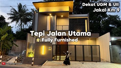 Rumah Fully Furnished Tepi Jalan Kapten Haryadi Jakal Km Dekat Ugm