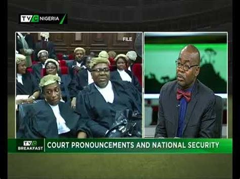 Tvc Breakfast Th July Court Pronouncements And National