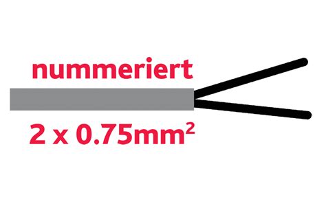 Steuerkabel X Mm Grau Hoelzle